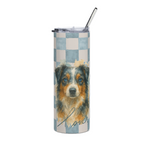 Australian Shepherd 20 oz Tumbler- Gifts for a dog lover- hot and cold