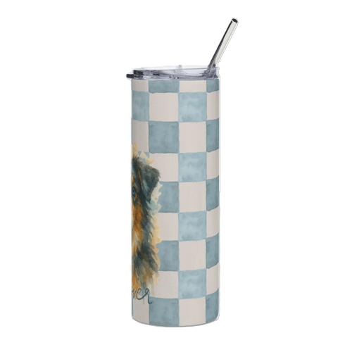 Australian Shepherd 20 oz Tumbler- Gifts for a dog lover- hot and cold