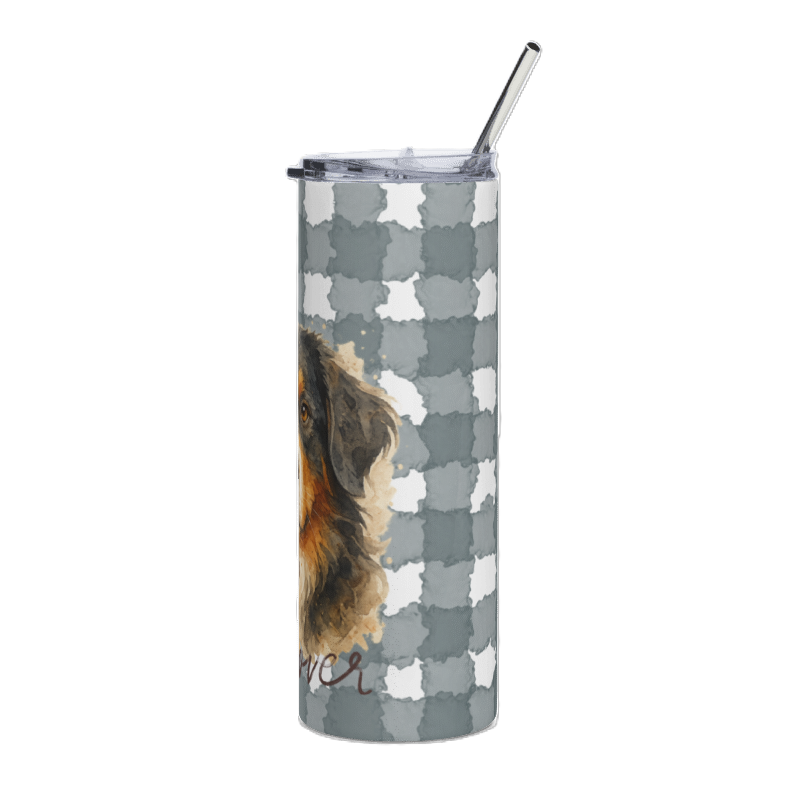 Bernese Mountain Dog 20 oz Tumbler- Gifts for a dog lover- hot and cold