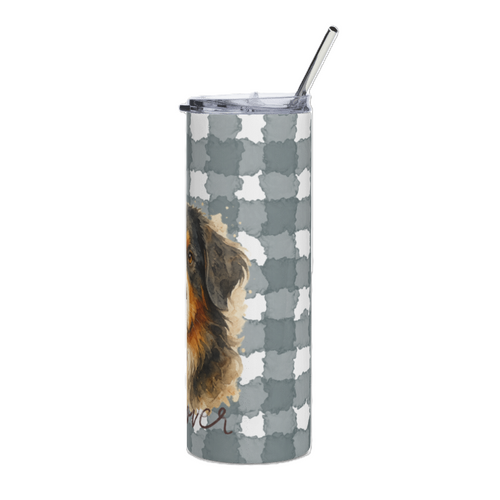 Bernese Mountain Dog 20 oz Tumbler- Gifts for a dog lover- hot and cold