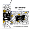 MOM Tumbler |Daisies | Gift for Mom & Grandma | 20oz. Tumbler