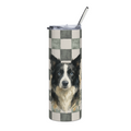 Border Collie Dog 20 oz Tumbler- Gifts for a dog lover- hot and cold