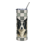 Border Collie Dog 20 oz Tumbler- Gifts for a dog lover- hot and cold
