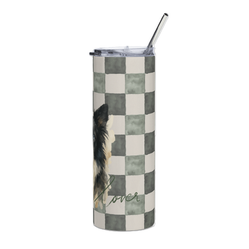 Border Collie Dog 20 oz Tumbler- Gifts for a dog lover- hot and cold