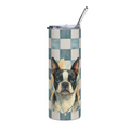 Boston Terrier Dog 20 oz Tumbler- Gifts for a dog lover- hot and cold