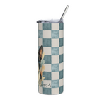 Boston Terrier Dog 20 oz Tumbler- Gifts for a dog lover- hot and cold
