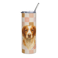 Brittany Spaniel Dog 20 oz Tumbler- Gifts for a dog lover- hot and cold