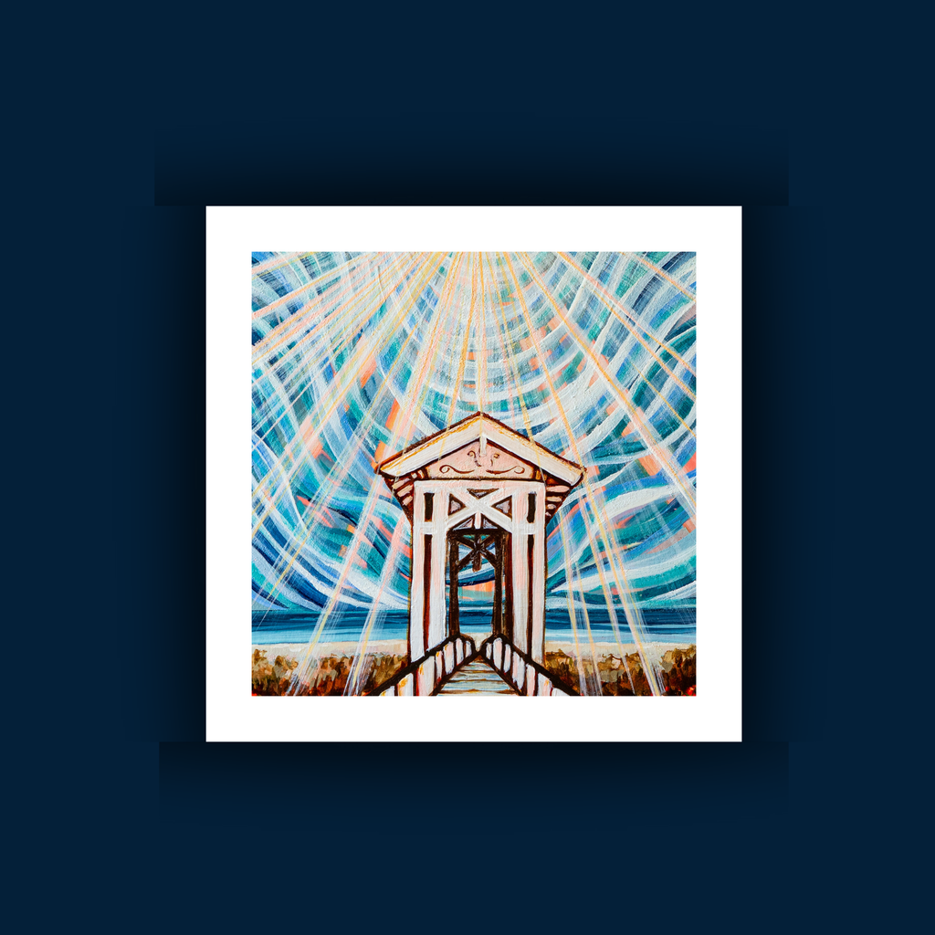 Carillon Beach Pavilion | Carillon Wedding Pavilion Art Print | Florida Destination Wedding Art | Beach Art