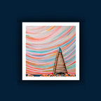 Coleman Beach Pavilion | Iconic Seaside Architecture Art Print |30A Beach Art