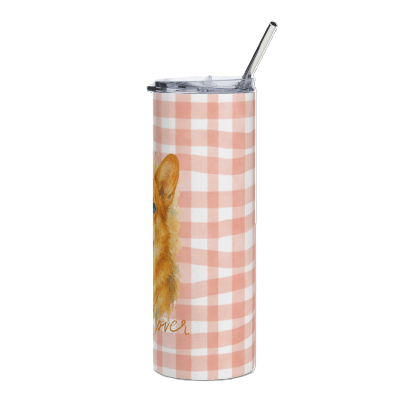 Corgi Lover 20 oz Tumbler- Gifts for a dog lover- hot and cold