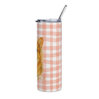Corgi Lover 20 oz Tumbler- Gifts for a dog lover- hot and cold