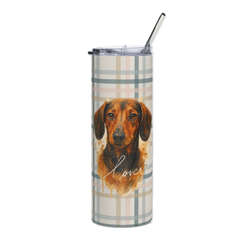 Dachshund Lover 20 oz Tumbler- Gifts for a dog lover- hot and cold