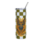 German Shepherd Lover 20 oz Tumbler- Gifts for a dog lover- hot and cold