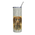 German Shorthaired Pointer Lover 20 oz Tumbler- Gifts for a dog lover- hot and cold