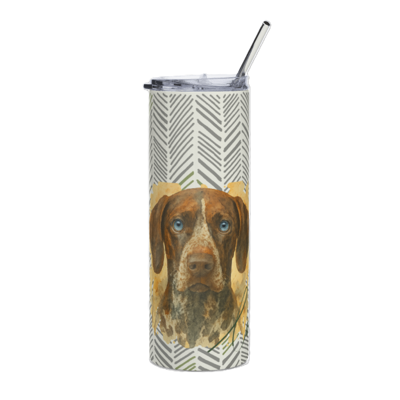 German Shorthaired Pointer Lover 20 oz Tumbler- Gifts for a dog lover- hot and cold
