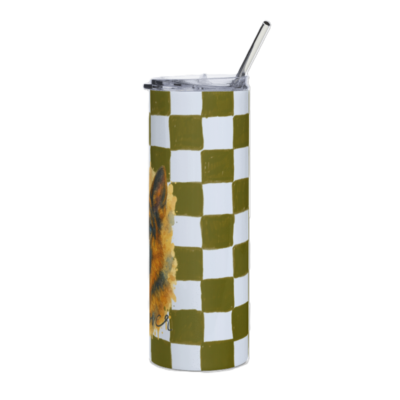 German Shepherd Lover 20 oz Tumbler- Gifts for a dog lover- hot and cold
