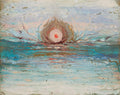 Lotus Sun | Sunsets on 30A | Seaside Artist | Beachscape Painting | Golden Hour Beach Art