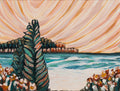Look Ma! It's Canada! |San Juan Islands Washington Painting| PNW Landscape Art