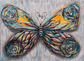 Fractalfly | Metamorphosis Art | Butterfly Painting | Fractal Art | Sacred Geometry Inspired