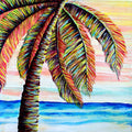 Bend, Don't Break | Beach Art | Landscape painting | Seascape Searenity Art