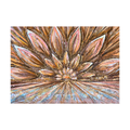 RISE & BLOOM| Western Lake Tree Line | Grayton Beach State Park | Original 12x24 Mixed media 30A inspired Art
