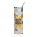 French Bulldog Lover 20 oz Tumbler- Gifts for a dog lover- hot and cold
